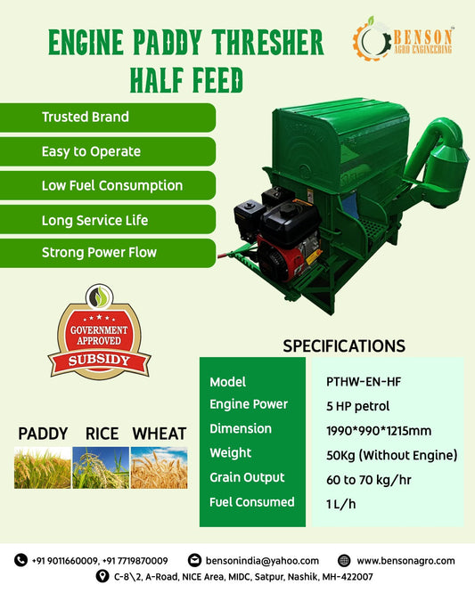 Benson Paddy Thresher